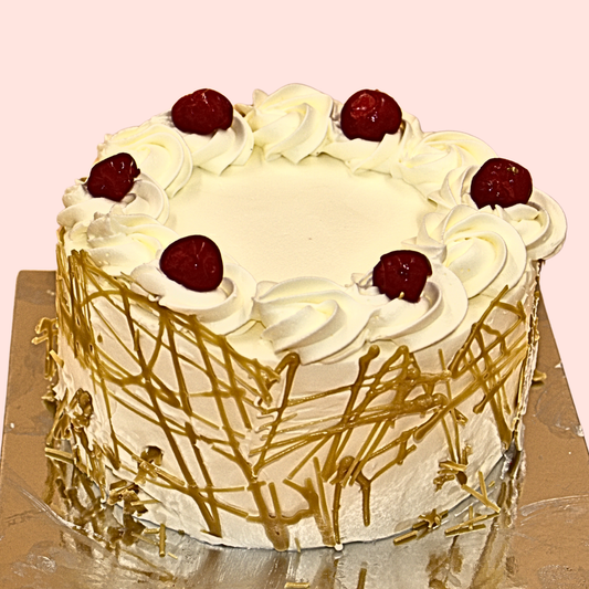 White Forest Cake